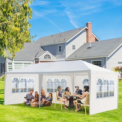 10'x20' Waterproof Outdoor Party Tent Canopy with 4 Removable Sidewalls