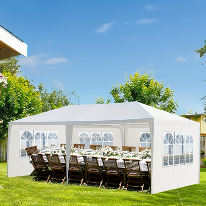 10'x20' Waterproof Outdoor Party Tent Canopy with 4 Removable Sidewalls