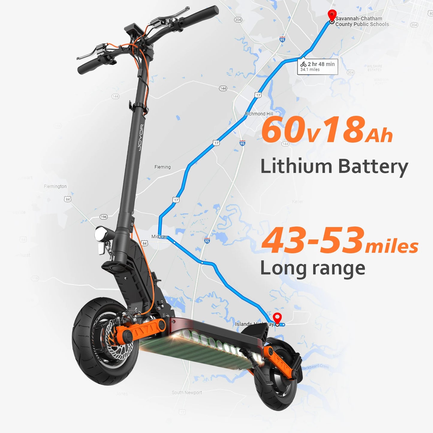 JOYOR S10S Powerful Electric Scooter