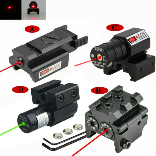 Mini Compact Red Green Dot Laser Sight