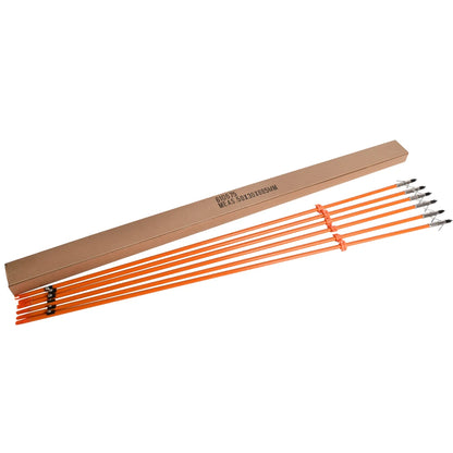 6pcs NIKA  Bowfishing Arrows 32"