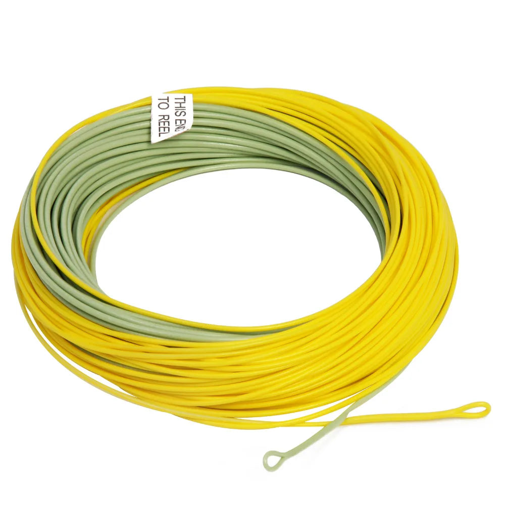 100FT Gold Fly Line  2-9WT Weight