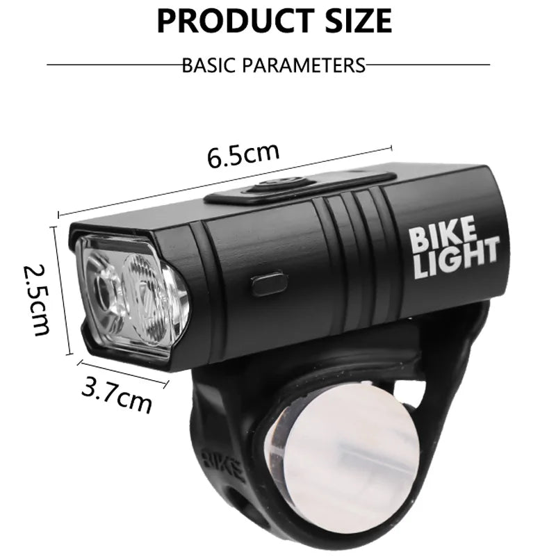 Rechargeable Front Tail Light