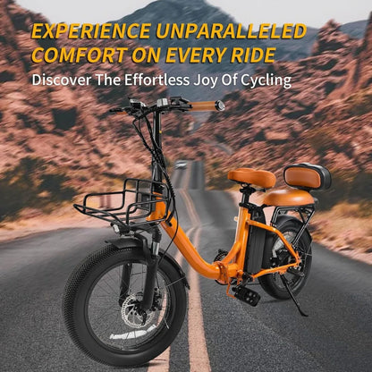 20" Ultra Light Foldable Electric Bike, 20MPH