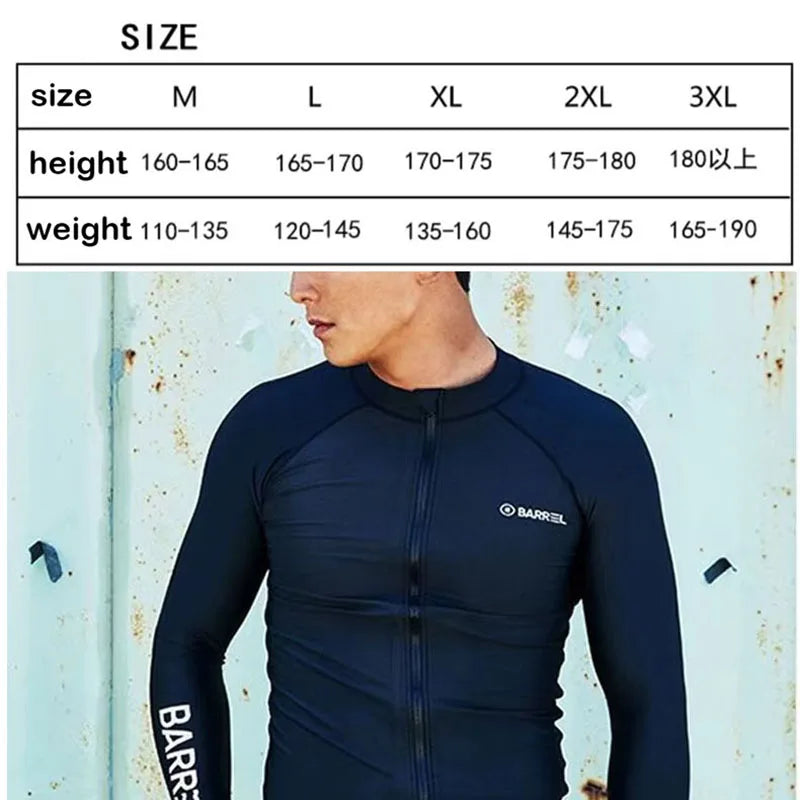 Men Diving Suit Long Sleeve