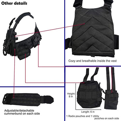 Protective Adjustable MODULAR Vest