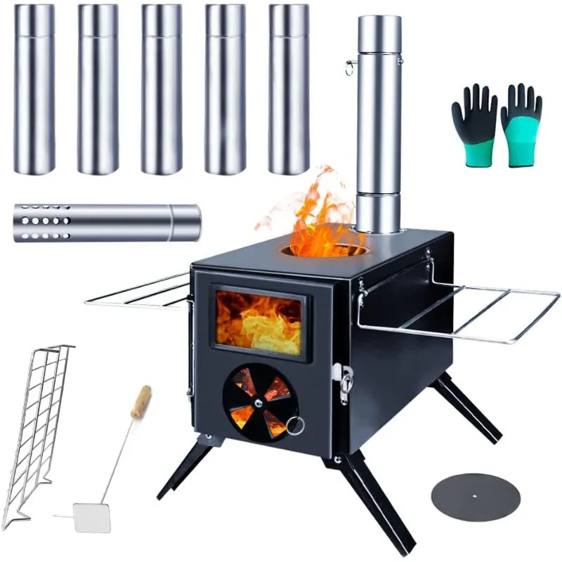 Fitinhot Camp Wood Stove