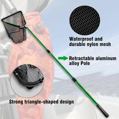 Folding Telescoping Fishing Landing Net