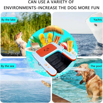 Dog Dock ,Inflatable Dog Raft