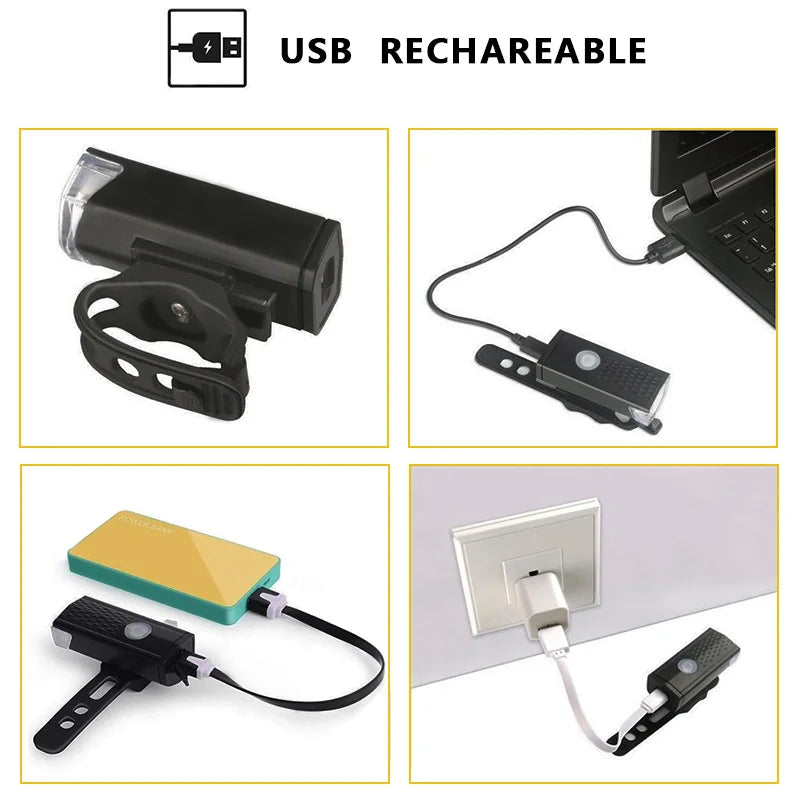 Bicycle Light USB LED Rechargeable