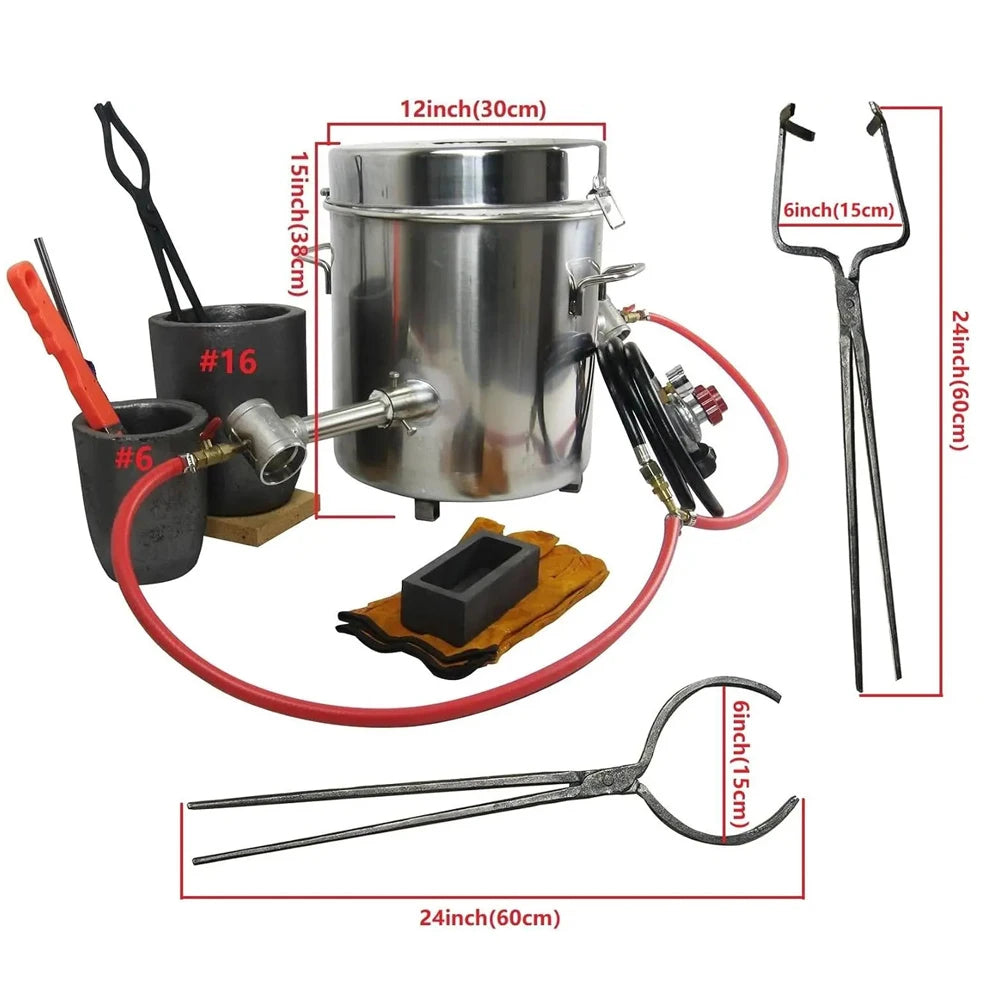 Large Gas Metal Melting  Kit