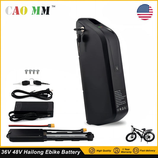 36V 48V 52V Hailong Ebike Battery with Charger