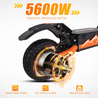 Electric Scooter Dual Motor 5600W