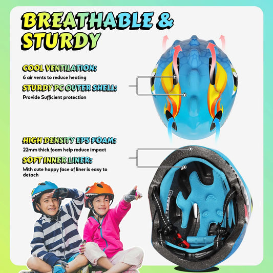 Kids Bicycle Helmet and protective gear