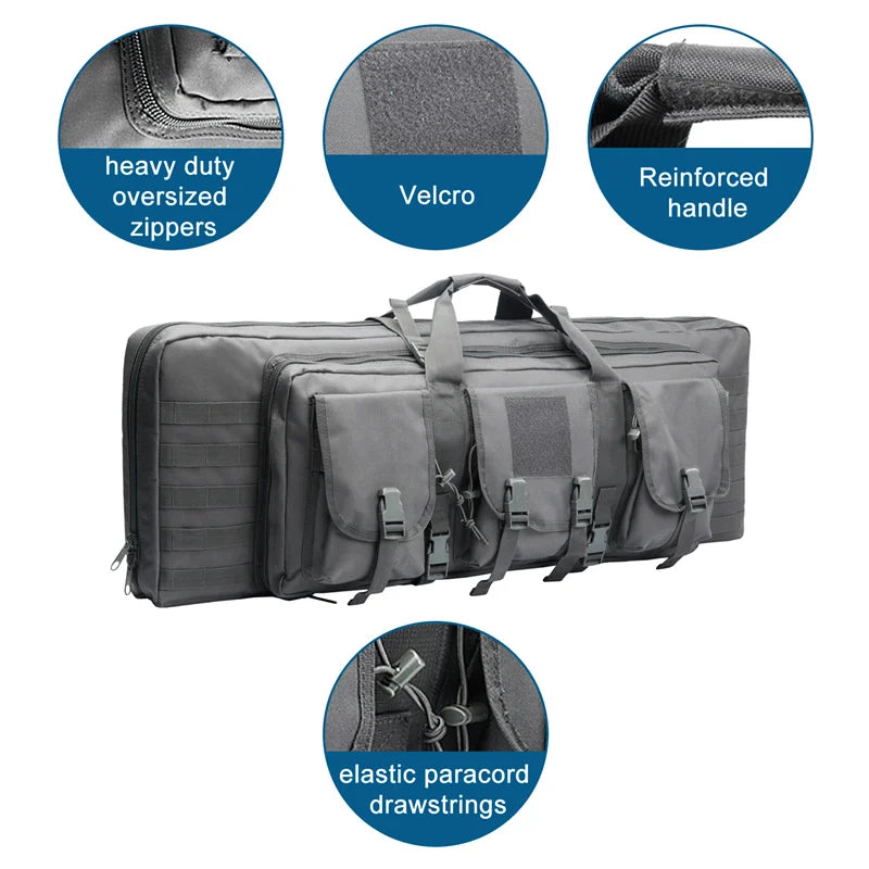 Tactical Double Rifle Case