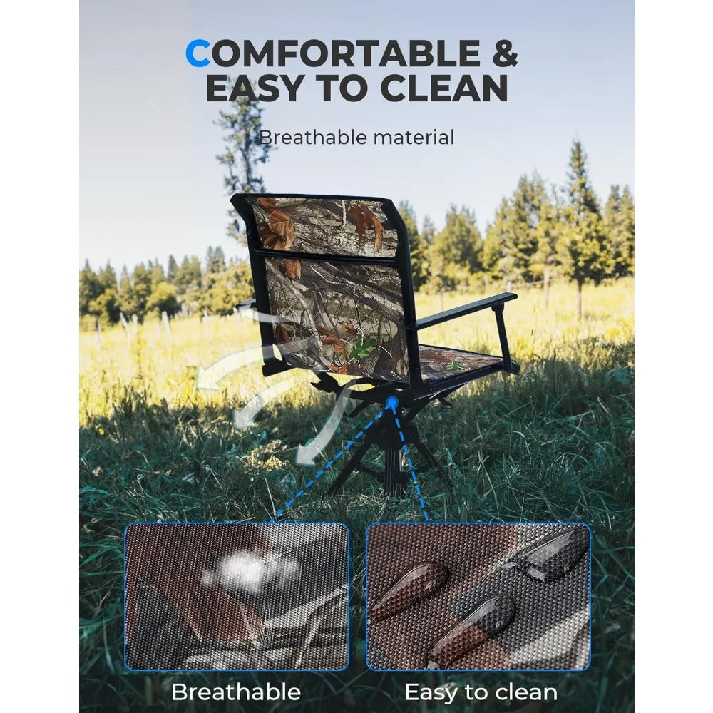 Portable Comfortable Hunting Fishing Chair