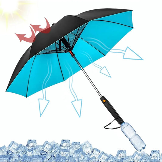 3 in 1 Umbrella with Fan and Mister