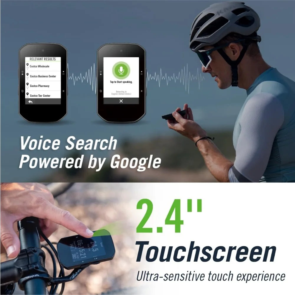 Touchscreen GPS Bike/Cycling Computer