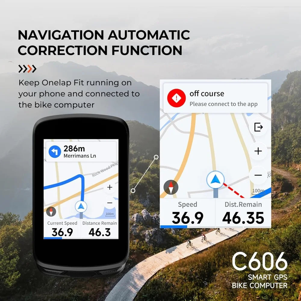 Smart Navigation GPS Bike Computer