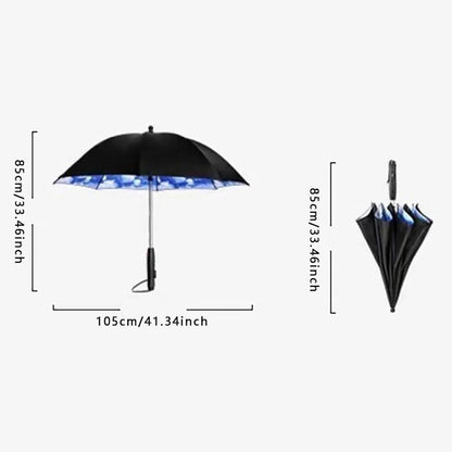 Umbrella with Fan and Mist Spray