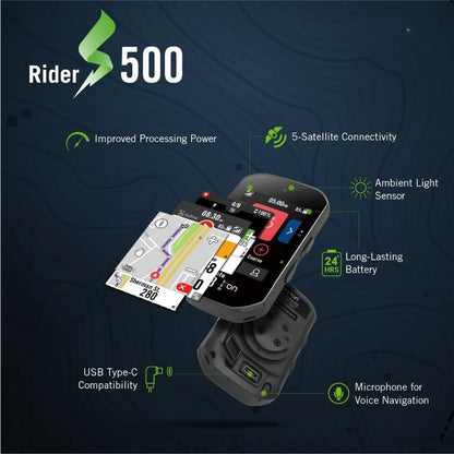 Touchscreen GPS Bike/Cycling Computer