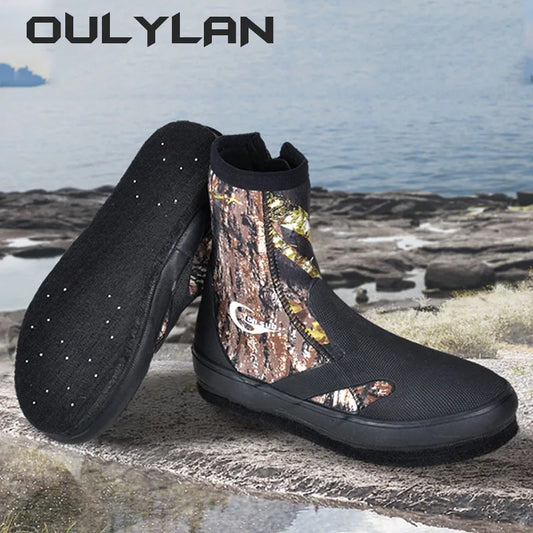 Oulylan 5MM Neoprene Diving Boots