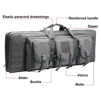 Tactical Double Rifle Case