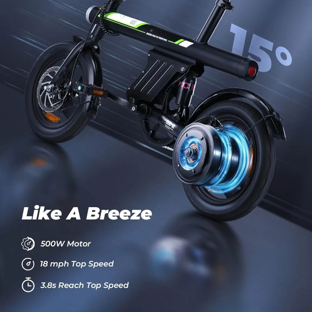 U1 Electric Bike 750W Motor,20 mph