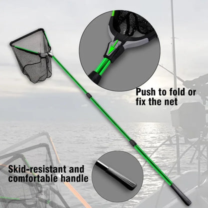 Folding Telescoping Fishing Landing Net