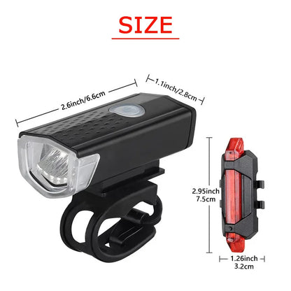 Bicycle Light USB LED Rechargeable