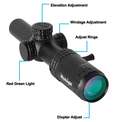 1-5X24 Tactical Optical Rifle Scope