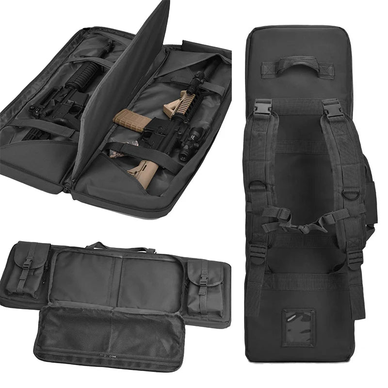 Double Long Rifle Gun Case Bag