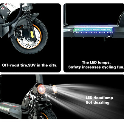 45KM/H 800W Power Portable Escooter