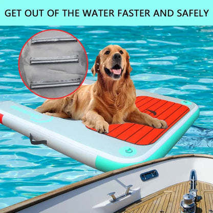 Dog Dock ,Inflatable Dog Raft