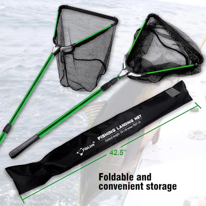 Folding Telescoping Fishing Landing Net