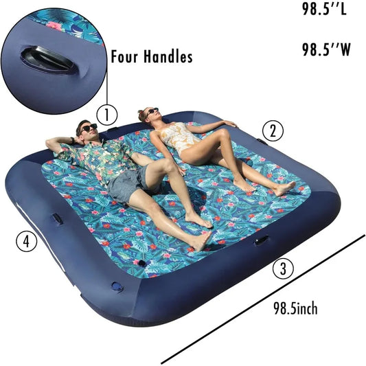 Oversized Pool Float Lounge, 72" X 37"