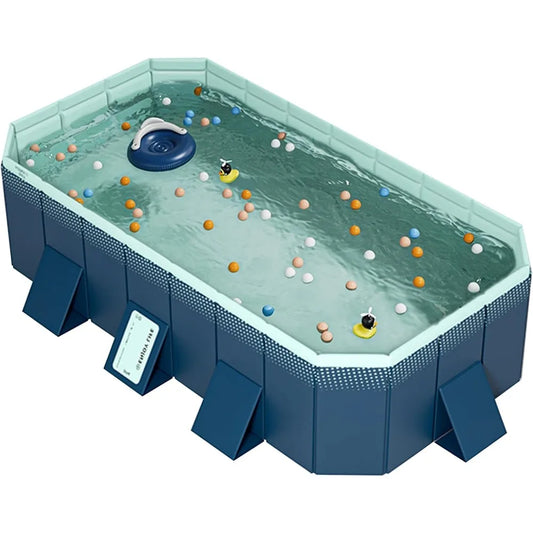 Outdoor Swimming Pool (116" x 65" x 21")