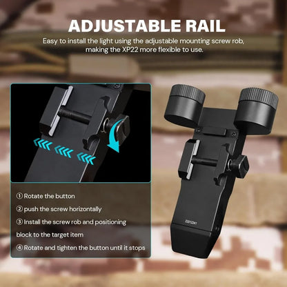 Rail-Mounted Compact Weaponlight