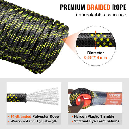 150ft Outdoor Climbing Rope