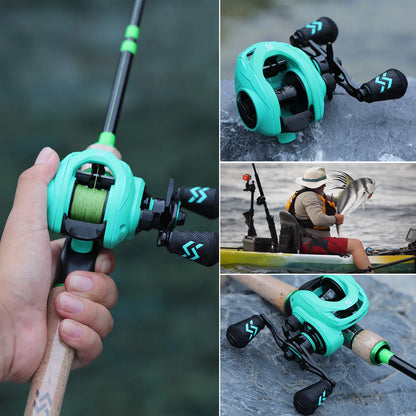 Baitcasting Reel 9+1BB Magnetic Brake System