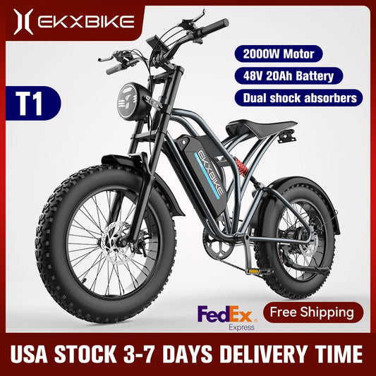 Electric Bike 20‘’*4.0 Fat Tires