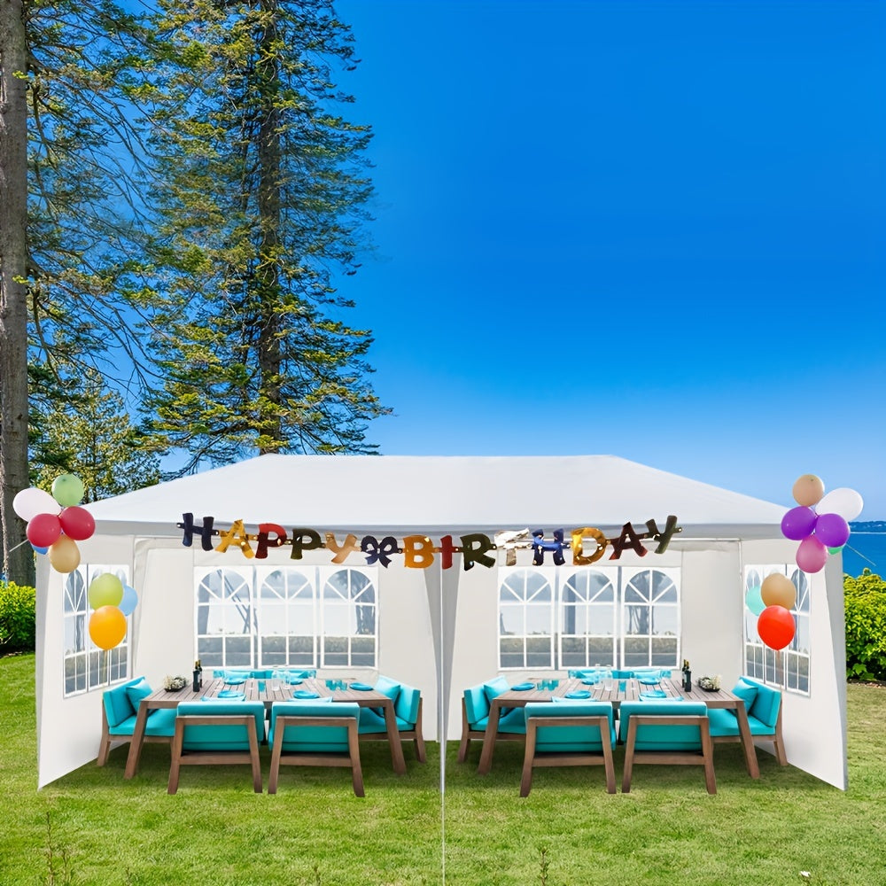 10'x20' Waterproof Outdoor Party Tent Canopy with 4 Removable Sidewalls